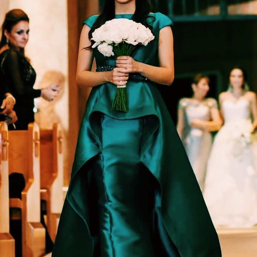 Gorgeous green merci couture gown